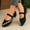Black, variant on Eltusu Women Shoes, Low Heel Fashion Pointed Toe Strap Dress Shoes White Size 9.5