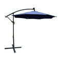 thumbnail image 5 of 10FT Outdoor Patio Umbrella with Solar Powered LED Lighted Sun Shade, Waterproof 8 Ribs Umbrella with Crank and Cross Base, Extra Large Umbrella for Garden, Deck, Swimming Pool, 5 of 8