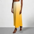 thumbnail image 6 of Jsaierl Women's Ombre Satin Maxi Skirt, High Waist Flowy Mermaid Skirt, Elegant Long Skirt for Evening Party, 6 of 8