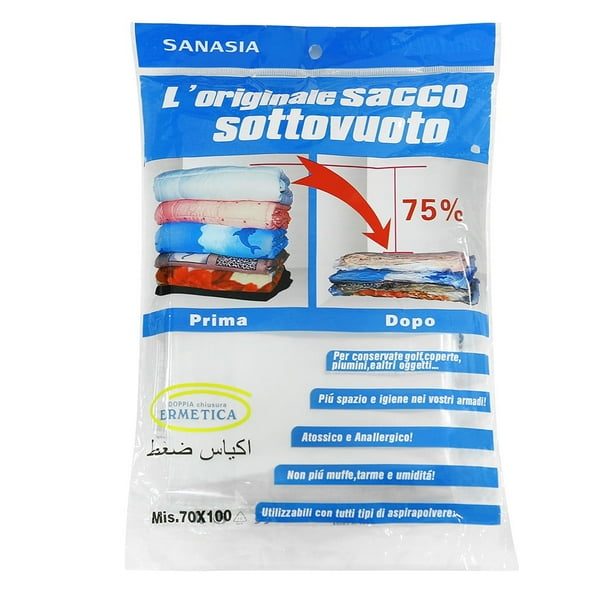 REASONCOOL Nuevas bolsas de vacío con sellado para ahorrar espacio y almacenamiento, bolsa organizadora comprimida