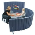 thumbnail image 2 of SoundSponge Quiet Dividers 30" x 10' Wall - Slate Blue, 2 of 3