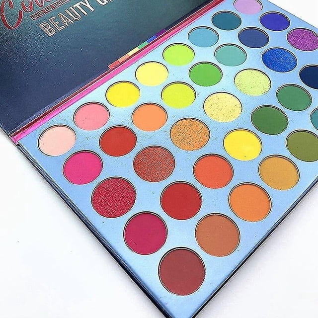 Paleta de sombras de ojos HUOGUO 39 colores mate nacarado