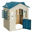 thumbnail image 2 of Cape Cottage Pretend Playhouse for Kids, Indoor Outdoor, with Working Door and Windows, for Toddlers Ages 2+ Years, Blue, 2 of 13