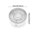 thumbnail image 2 of Guitar Effect Pedal, Effect Pedal Caps, Foot Nail, Plastic Switch Cover, 1 Pc Clear Non-Slip Cap Protection Cap for Guitar Effect Pedal Protection and Enhancement, 2 of 2