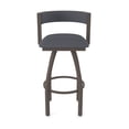 thumbnail image 5 of 861 Artemis 30" Swivel Bar Stool with Bronze Finish and Canter Storm Seat and Back, 5 of 5