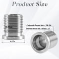 thumbnail image 3 of 4x Spark Plug Port Insert Installer Tools m14 x 1.25 Fit for Ford Triton Motor 4.6L 5.4L 6.8L V-10 Two Valve Engines 1996-2003 Replace#: 389100 389-100, 3 of 6