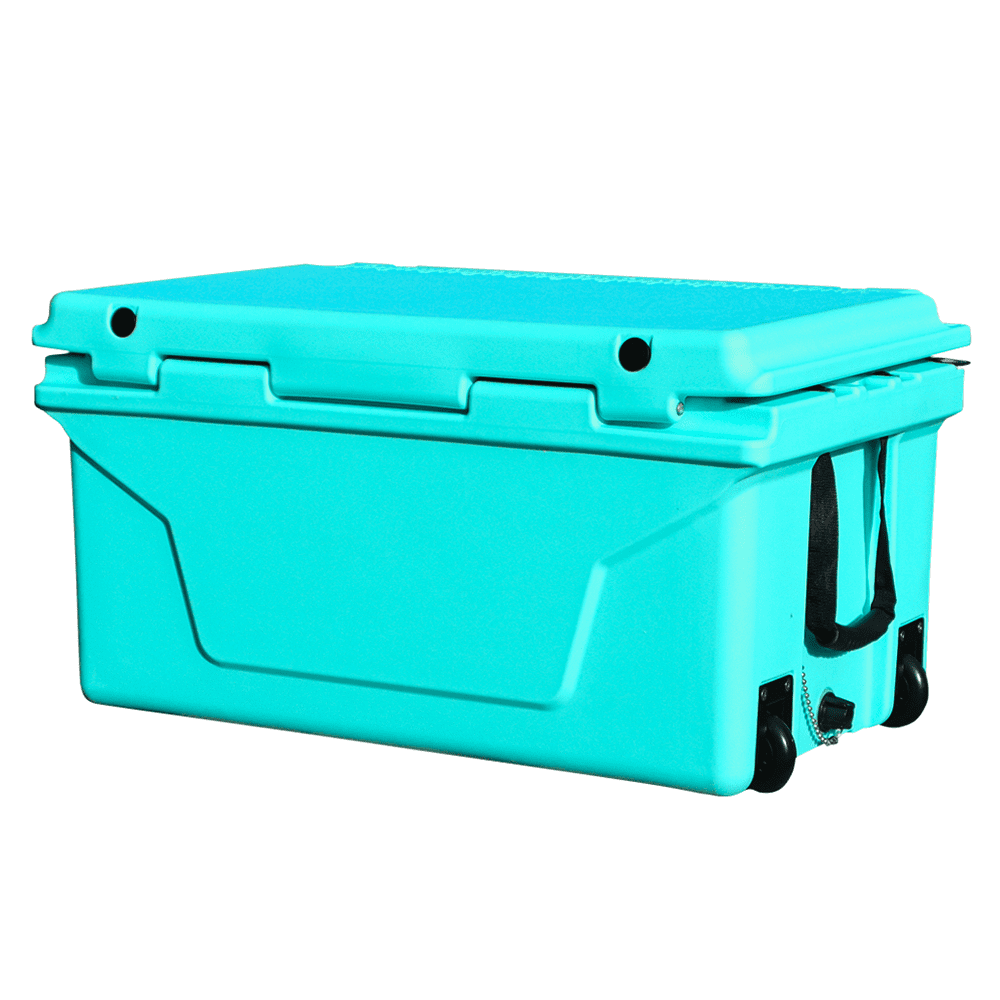 Hot Selling 2022 Popular Blue 65QT Outdoor Cooler Fish Ice Chest Box for Camping and Fishing