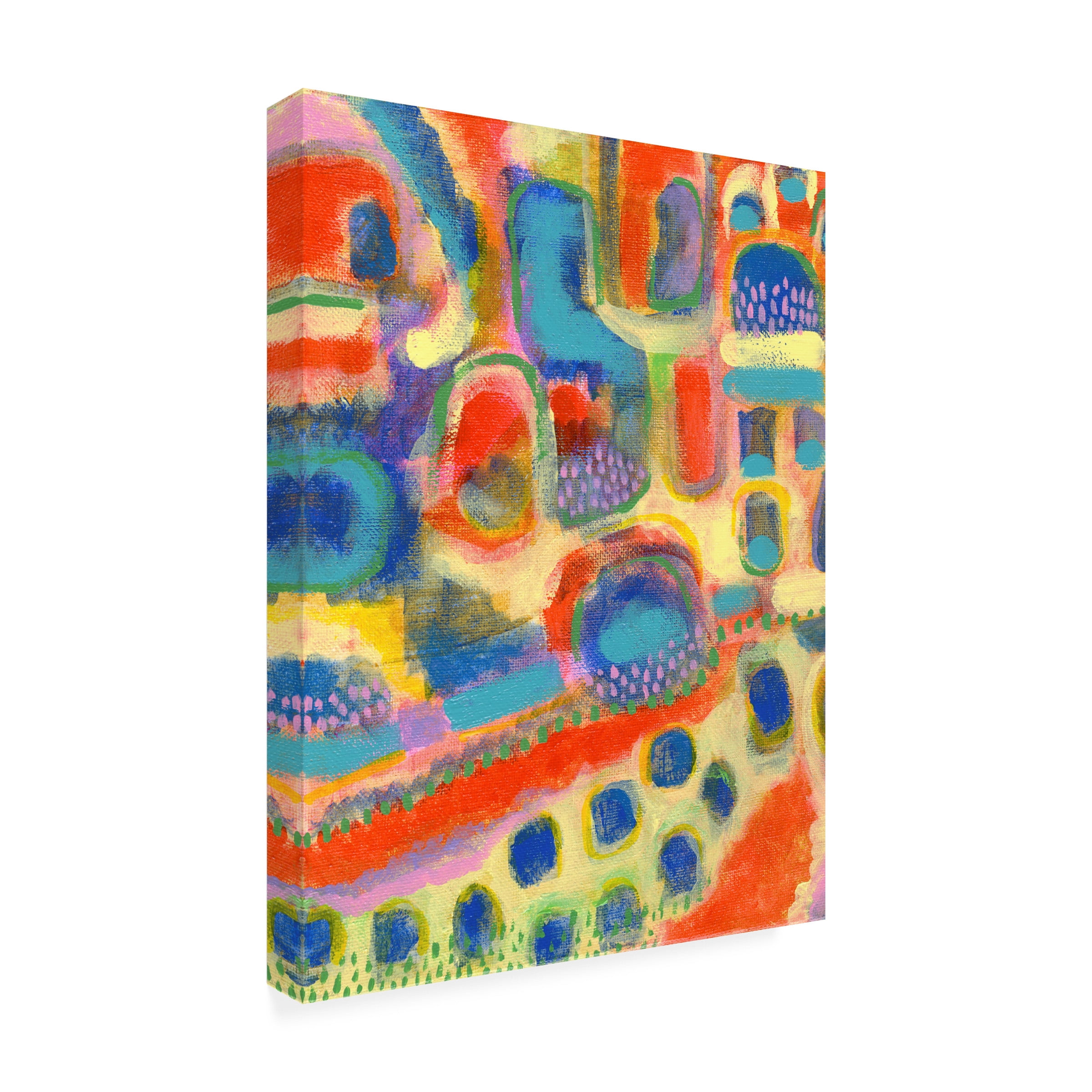 Nikki Galapon 'Village I' Canvas Art