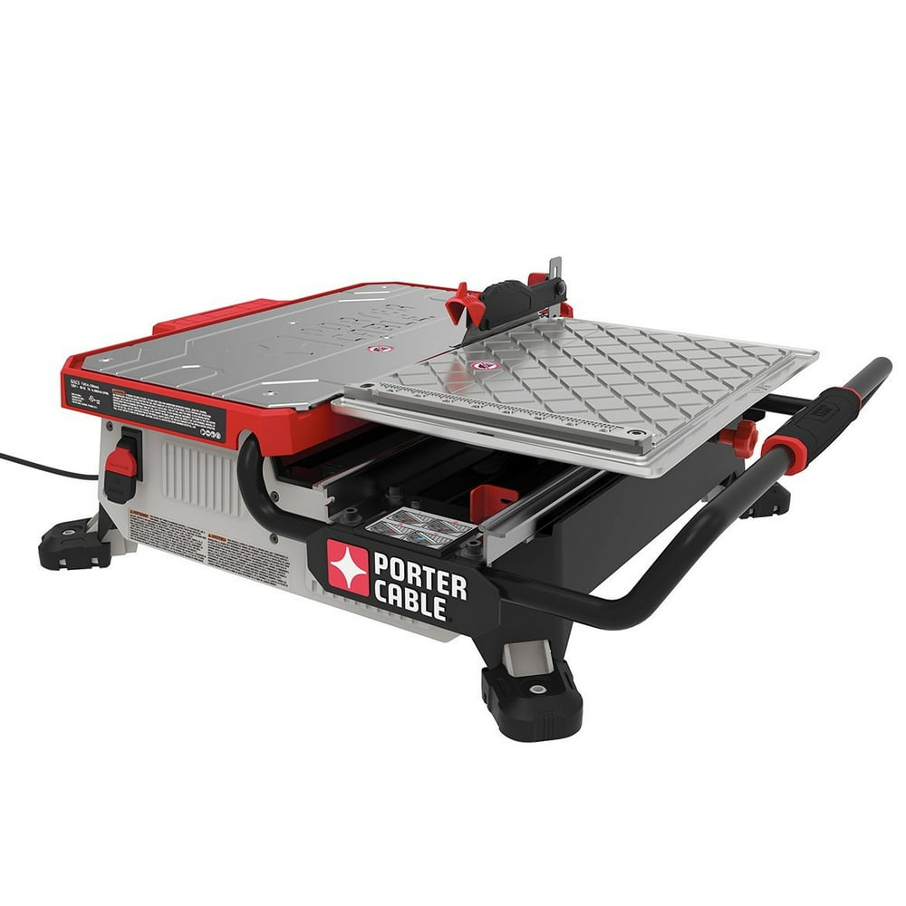 PORTER CABLE 7Inch Table Top Wet Tile Saw, Pce980