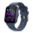 thumbnail image 2 of SmartWatch cuadrado 5.0 Bluetooth compatible con Bluetooth IP67 impermeable a prueba de agua Cuenta cardíaca ritmo cardíaco Oxígeno Sueño Seguimiento Fitness reloj inteligente azul Noticed EL005755-01B, 2 of 7