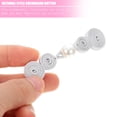 thumbnail image 4 of unbranded 10 Pairs Closure Buttons Cheongsam Knot Grey Polyester Fastening for Retro Ethnic Style, 4 of 7