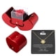 thumbnail image 1 of Collar de trébol de cuatro hojas para mujer | Colgante hueco con caja de regalo | Joya de la suerte para ella | Regalo de cumpleaños y aniversario, 1 of 9
