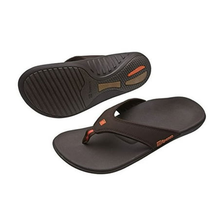 Spenco Polysorb Total Support Sandals For Men-Size 7 -Brown