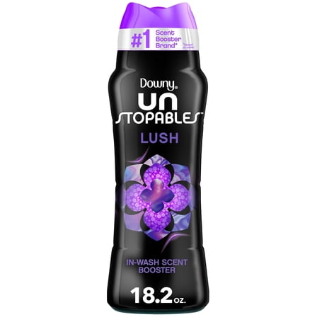 Downy Unstopables Laundry Scent Booster Beads, Lush Scent, 18.2 oz