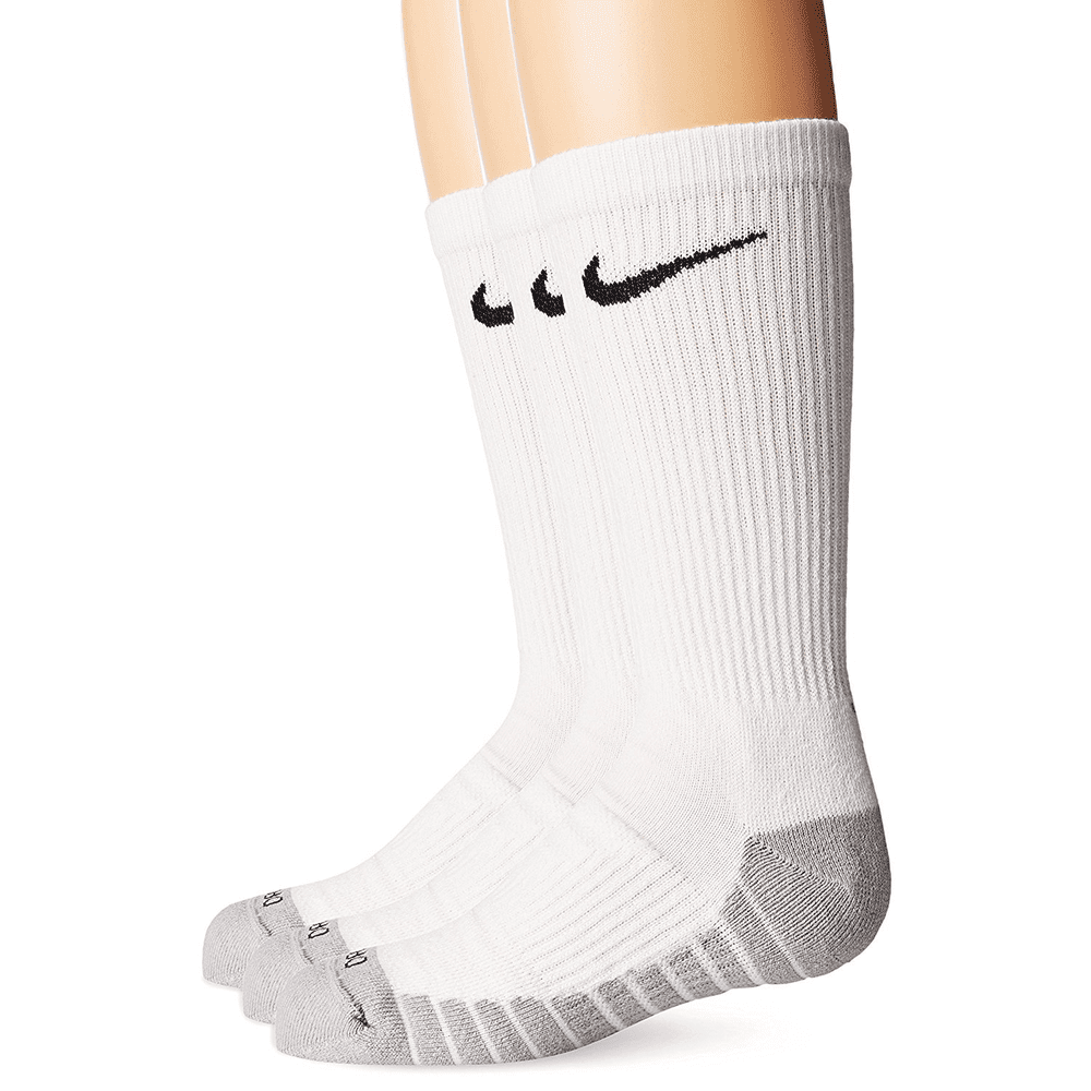 Nike - NIKE Kids Young Athletes Dry Cushion Crew Socks (3 Pairs) Size Medium/Shoe Size 5Y-7Y