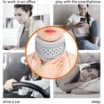 thumbnail image 5 of Neck Brace for Pain Relief and Support,Soft Adjustable Cervical Collar Neck Traction Device,Neck Protectors Wraps,Memory Foam Wrapped in Silicone Breathable Frame,One Size for Men&Women (1PC, Grey), 5 of 7