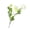 White, variant on 3-Head Artificial Ranunculus Flowers with Velvet Texture, Realistic Faux Bloom Stems for Wedding Bouquet Home Vase Table Centerpiece Decor White