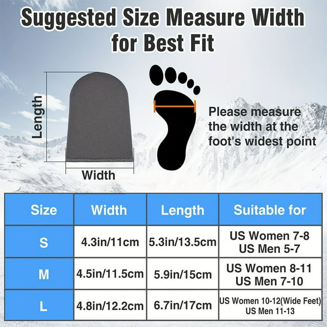 Becaristey 2pair Neoprene Rubber Made Toe Warmers Wide Application And Scratch-proof Durability Toe Covers Black L
