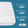 thumbnail image 6 of Mastertex Micropuff Down Alternative Mattress Pad, 6 of 7