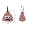 thumbnail image 2 of Poop Forme Distributeur de Sacs à Ordures pour Animaux de Compagnie Boucle Sortante Boîte de Sac à Ordures (Sacs à Ordures Non Inclus), 2 of 9