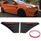 thumbnail image 2 of Par de embellecedores de cubierta de ventilación lateral de guardabarros para accesorio de modificación estilo ST RS para Ford Focus MK 2Red, 2 of 12