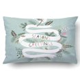 thumbnail image 1 of Funda de almohada ABPHQTO Navidad Plantas Lunares Blancos 50x75 cm, 1 of 1