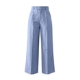 thumbnail image 6 of Jerdar Womens Dress Pants Pull On Wide Leg Stretchy Work Pants Women Business Casual Outfits Slacks for Women Trousers L, 6 of 6