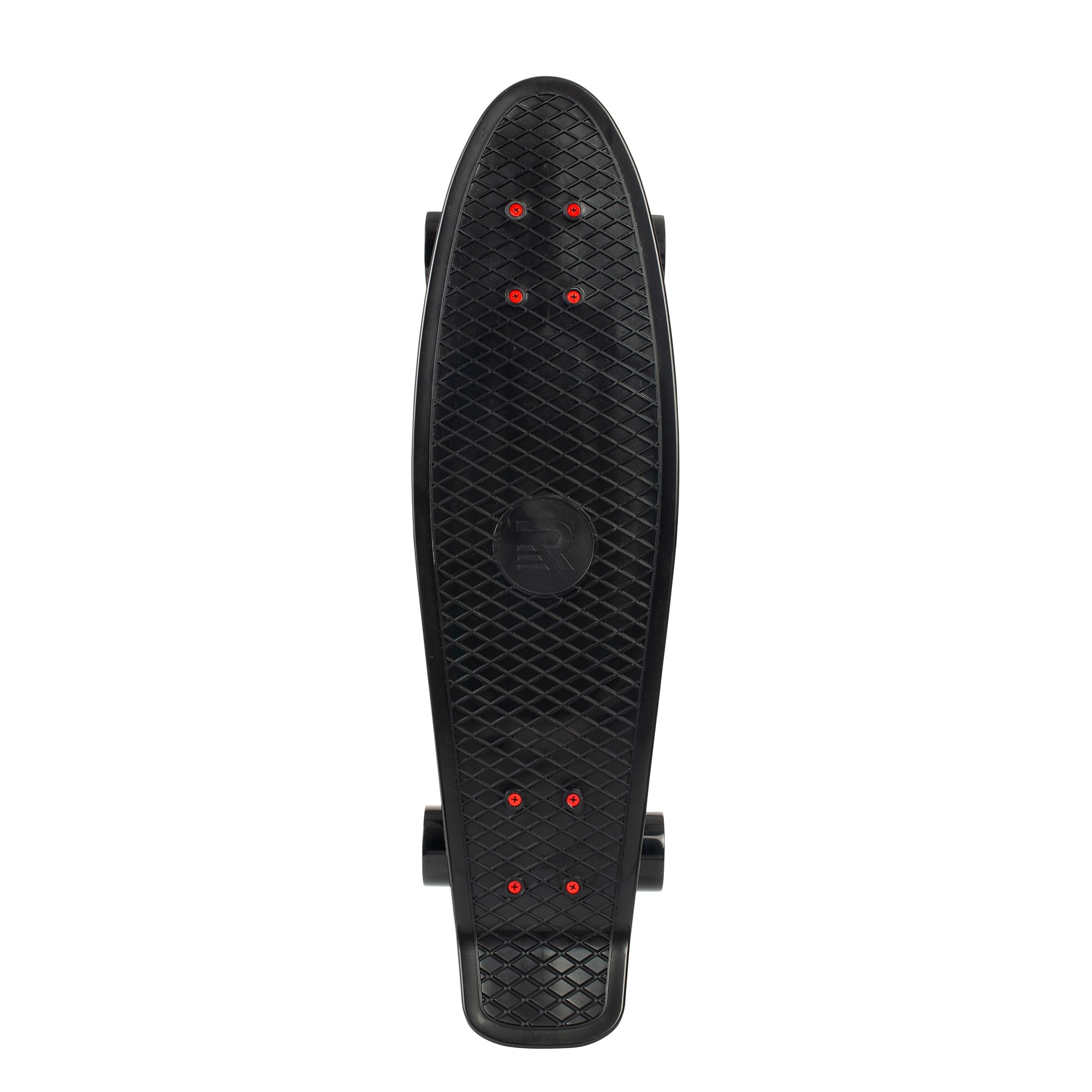 Retrospec Quip Skateboard 27" Classic Plastic Cruiser Complete Skateboard w/ Abec 7 bearings
