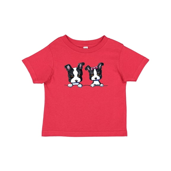 Inktastic Boston Terriers (dark Apparel) Boys or Girls Baby T-Shirt