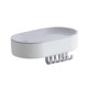 thumbnail image 1 of Advancent Estante de almacenamiento de esponja, soporte de plástico para baño, drenaje montado en la pared, organizador de cocina, estantes de Juegos de accesorios de baño Blanco, 1 of 6