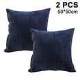 thumbnail image 1 of Paquete de 2, funda de almohada cuadrada decorativa suave de pana, fundas de cojín, funda de almohada, decoración del hogar, decoración para sofá, cama, silla Vhermosa 2034643-5, 1 of 7