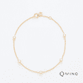 thumbnail image 2 of WINQ Multi-Station Bracelet Lab Grown Diamond 14K Gold, 2 of 4