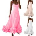 thumbnail image 1 of Gspmoly Robes pour Femmes, Mode Femmes Été Décontracté Poche Solide Camisoles Sans Manches Mini Robe Robes Formelles pour Femmes Offres de Vacances, 1 of 7