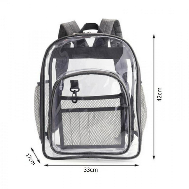 Clear backpack store for men