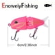 thumbnail image 4 of Pesca Swimbait Hundimiento Lento Con Ganchos Cebo Duro para Lubina Lucio () Rosa, 4 of 4