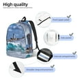 thumbnail image 4 of Salouo Lighthouse in Havana for Travel Backpack for Men Women,Casual Laptop Backpack Daypack Business Work Bag for Travel、Hiking、Weekend -Small, 4 of 5