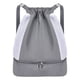 thumbnail image 1 of Bolsos De Hombro Para Balones De Fútbol Bolsa de baloncesto Oxford con cordón de alta capacidad para deportes al aire libre (gris) Likrtyny Para Estrenar, 1 of 9