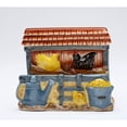 thumbnail image 3 of Ceramic Rooster Napkin Holder 5.25x2.125x4.125 Fall, 3 of 3