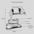 thumbnail image 4 of Heavy Duty Mechanics Household Vise Bench Small Bench Vice Clamp, 4 of 5