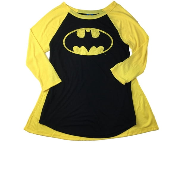 Batman - Womens Caped Batman Halloween Long Sleeved Tee Shirt Bat ManT ...
