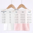 thumbnail image 6 of Fancifize 2 Pack Girls Ribbed Knit Tank Tops Cotton Scoop Neck Sleeveless Cami Undershirts for Kids, 6 of 6