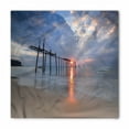 thumbnail image 1 of Landscape Bandana, Sunset Ocean Romance, Unisex Head and Neck Tie, by Ambesonne, 1 of 2