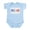 Sky Blue, variant on CafePress - France Tricolore And Eiffel T Infant Bodysuit - Baby Light Bodysuit, Size Newborn - 24 Months