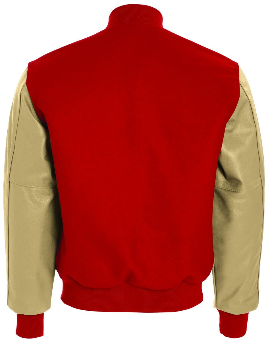 Holloway Sportswear L Varsity Jacket Dark Royal/Light Gold 224183