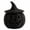 B, variant on Orangide Halloween Decor Pumpkin Basket with Lid Black Wicker Resin Ornament Handmade Tabletop Decor for Party Home Shelf Centerpiece Fall Decoration