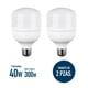 thumbnail image 2 of Foco LED ICON Opalino Pack 2 pzas 40W Luz Fría 25,000 hrs, 2 of 7