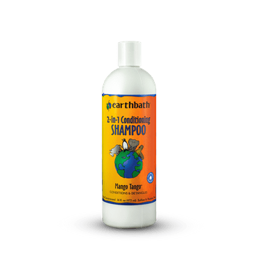 Earthbath® Mango Tango® 2-in-1 Conditioning Shampoo for Cat & Dog 16 Oz