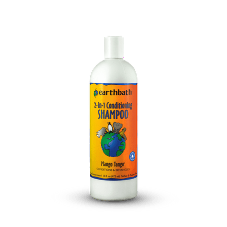 Earthbath® Mango Tango® 2-in-1 Conditioning Shampoo for Cat & Dog 16 Oz