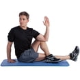thumbnail image 4 of AIREX Fitline 120 Workout Exercise Foam Gym Floor Yoga Mat Pad, Blue, 4 of 4