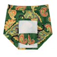 thumbnail image 7 of Green Paisley Fabric Black Cats Pattern Women's Shorts Non-Slip Single Pocket A-line Trouser Skirt Summer Shorts Casual Shorts for Women, 7 of 7